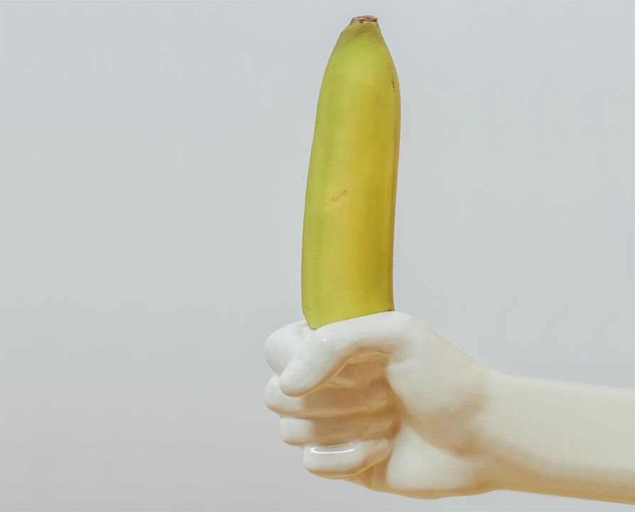 plátano simboliza o pene agrandado